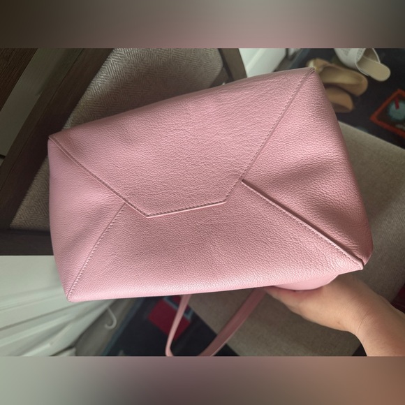 CELINE Soft Grained Calfskin Small Belt Cabas Phantom Pink - Picture 10 of 10